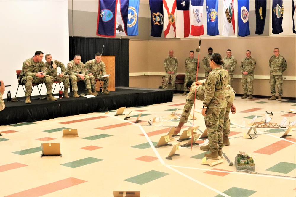 Fort McCoy NCO Academy Battle Staff NCO Course combined arms rehearsal