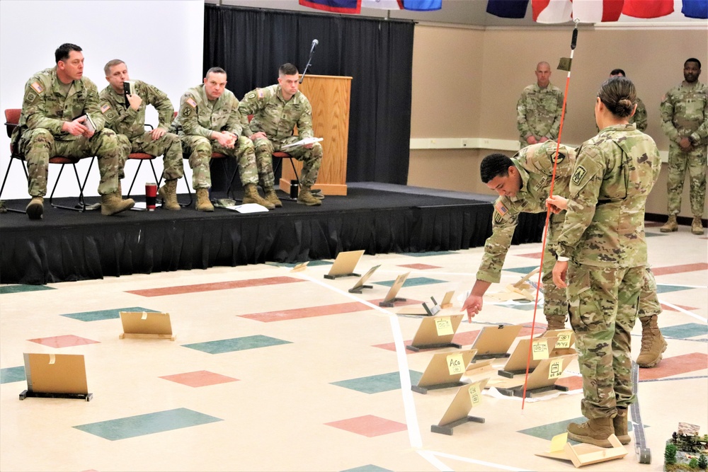 Fort McCoy NCO Academy Battle Staff NCO Course combined arms rehearsal