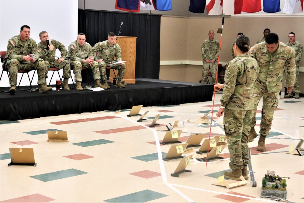 Fort McCoy NCO Academy Battle Staff NCO Course combined arms rehearsal