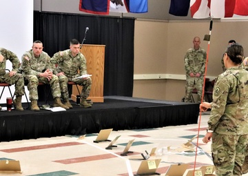 Photo Story: Fort McCoy NCO Academy Battle Staff NCO Course combined arms rehearsal in January 2024
