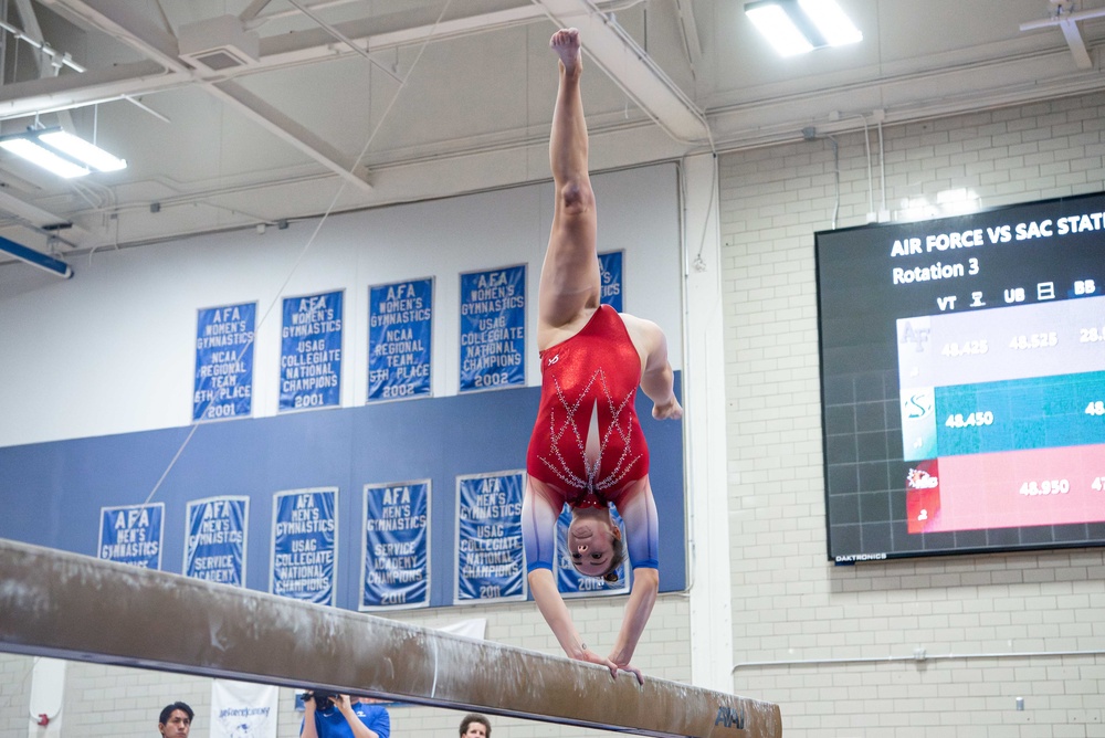 USAFA Women's Gymnastics vs. Sacramento State, SEMO 2024