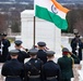 Chief of Staff of the India Army Gen. Manoj Pande Participates in an Army Full Honors Wreath-Laying Ceremony at the Tomb of the Unknown Soldier