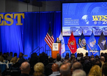 Chief of Naval Operations Speaks at WEST 2024