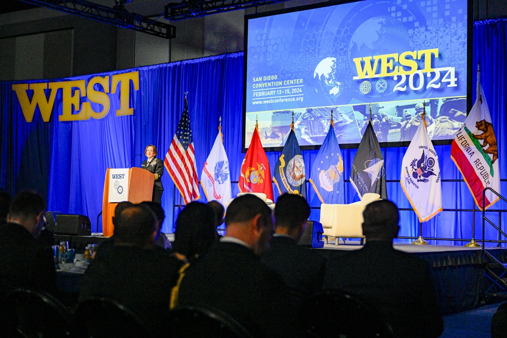 Chief of Naval Operations Speaks at WEST 2024