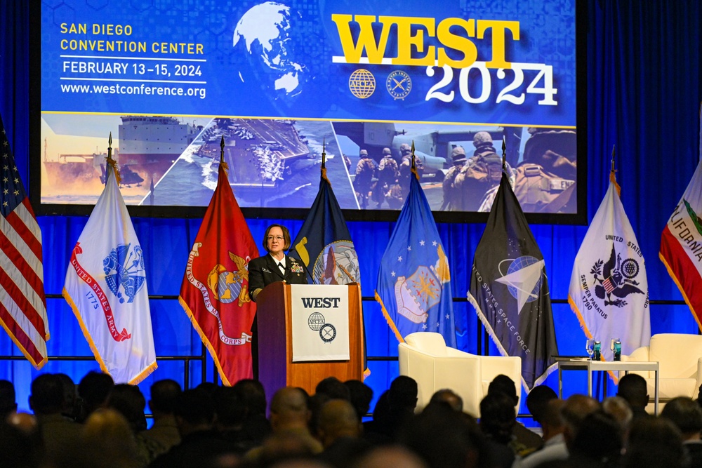 Chief of Naval Operations Speaks at WEST 2024