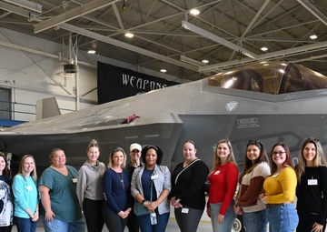 33rd FW hosts spouse immersion