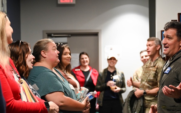 33rd FW hosts spouse immersion