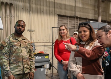 33rd FW hosts spouse immersion