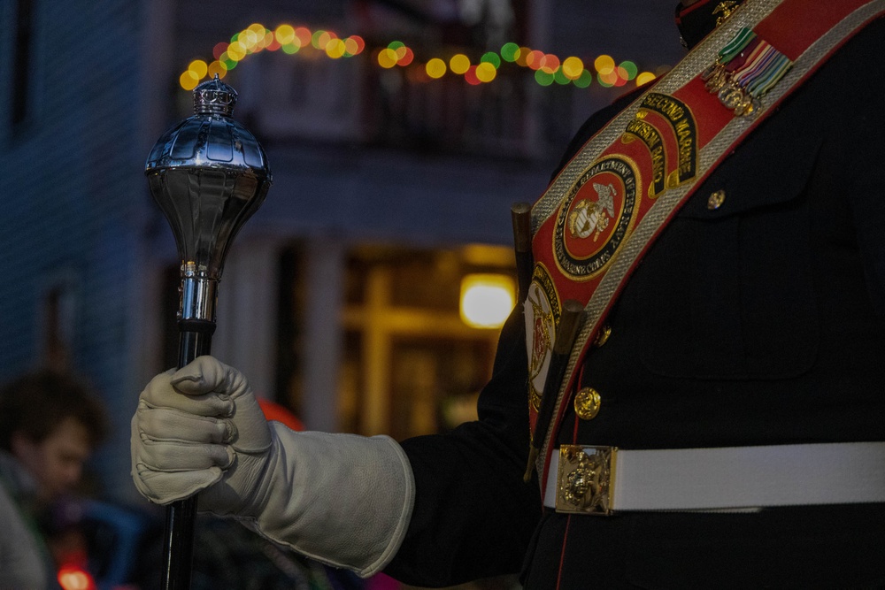 2d Marine Division Band Performs in the Krewe of Orpheus Parade 2024