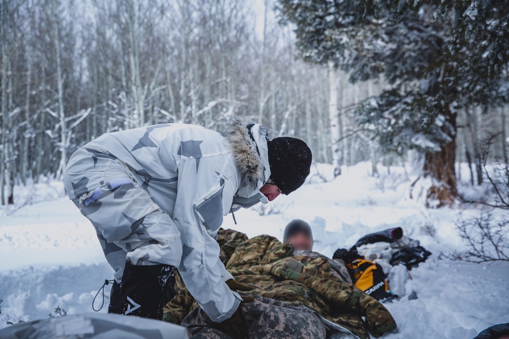 10th Special Forces Group (Airborne) Green Berets conduct Cold Weather Training in Colorado