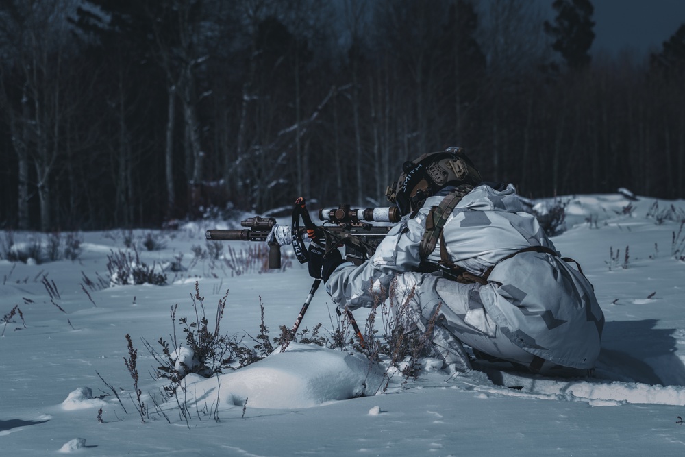 10th Special Forces Group (Airborne) Green Berets conduct Cold Weather Training in Colorado