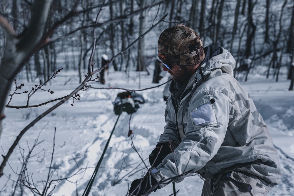 10th Special Forces Group (Airborne) Green Berets conduct Cold Weather Training in Colorado