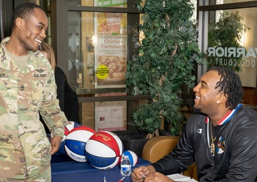 Harlem Globetrotters visit Naval Support Activity Bethesda/Walter Reed