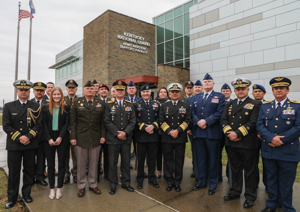 Kentucky Guard hosts Ecuadorian military for leader engagement