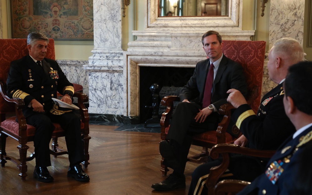 Kentucky Guard hosts Ecuadorian military for leader engagement