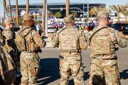 Nevada Guard supplements Clark County first responders, law enforcement to ensure winning Super Bowl LVIII atmosphere