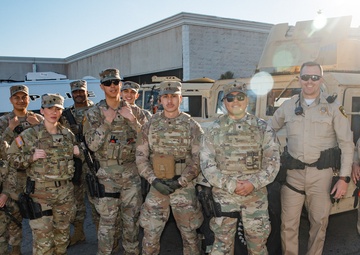 Nevada Guard supplements Clark County first responders, law enforcement to ensure winning Super Bowl LVIII atmosphere