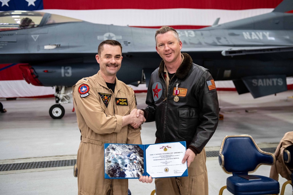 VFC-13 Holds Change of Command