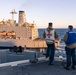 Abraham Lincoln conducts a replenishment-at-sea