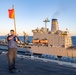 Abraham Lincoln conducts a replenishment-at-sea