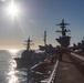 Abraham Lincoln conducts a replenishment-at-sea