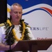 Capt. Brett Stevenson, Commanding Officer of PMRF, Speaks at the Kauai Fillipino Chamber of Commerce Installation Dinner