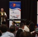 Capt. Brett Stevenson, Commanding Officer of PMRF, Speaks at the Kauai Fillipino Chamber of Commerce Installation Dinner