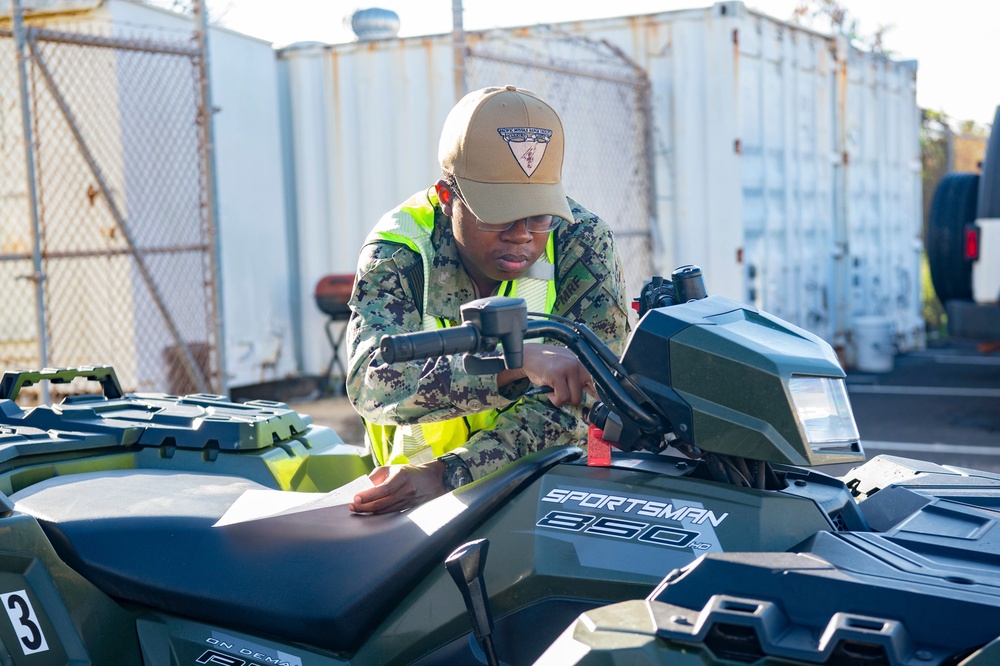 Pacific Missile Range Facility (PMRF) All-Terrain Vehicle Training.