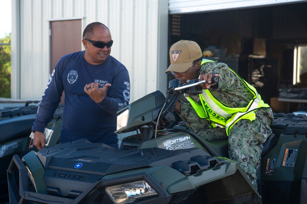 Pacific Missile Range Facility (PMRF) All-Terrain Vehicle Training.