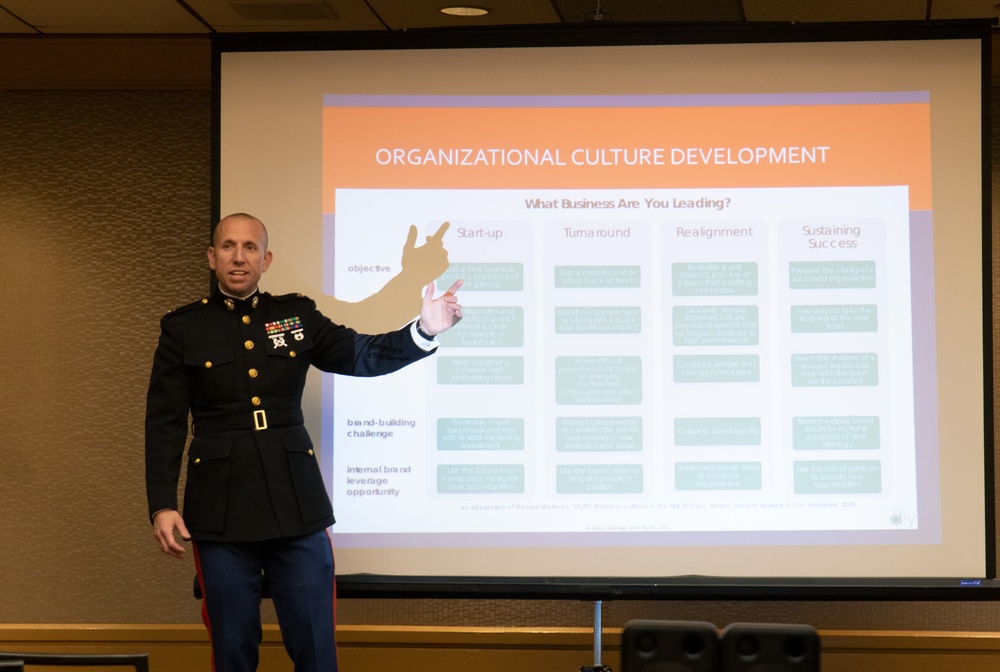 Marines participate in Costa Mesa Glazier Clinic