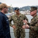 Brig. Gen. Hall Visits Sasebo CTF76/3 Units