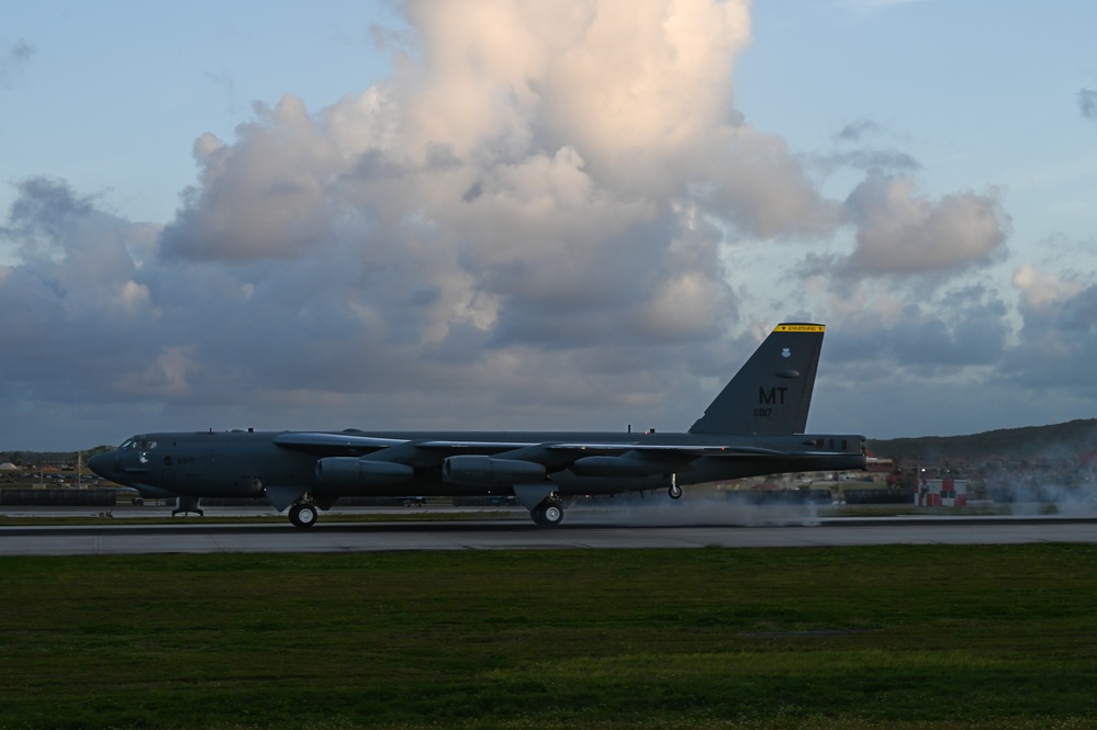 Bomber Task Force in Guam