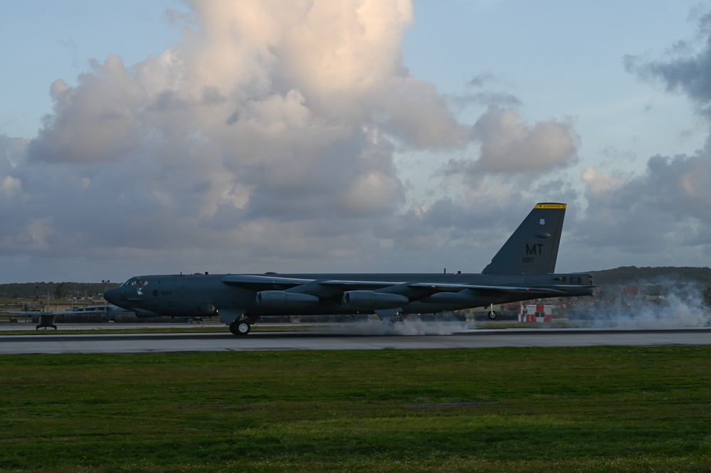 Bomber Task Force in Guam