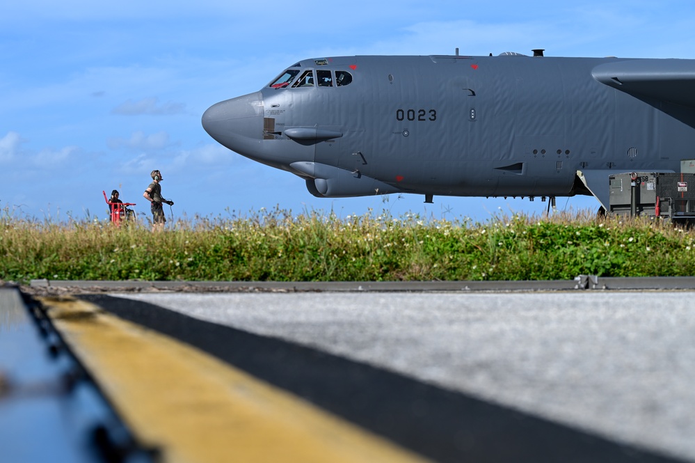 Bomber Task Force in Guam