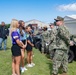 NFL Cheerleaders with Armed Forces Entertainment Visit Pacific Missile Range Facility (PMRF)