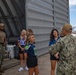 NFL Cheer Leaders with Armed Forces Entertainment Visit Pacific Missile Range Facility (PMRF)