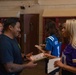 NFL Cheer Leaders with Armed Forces Entertainment Visit Pacific Missile Range Facility (PMRF)