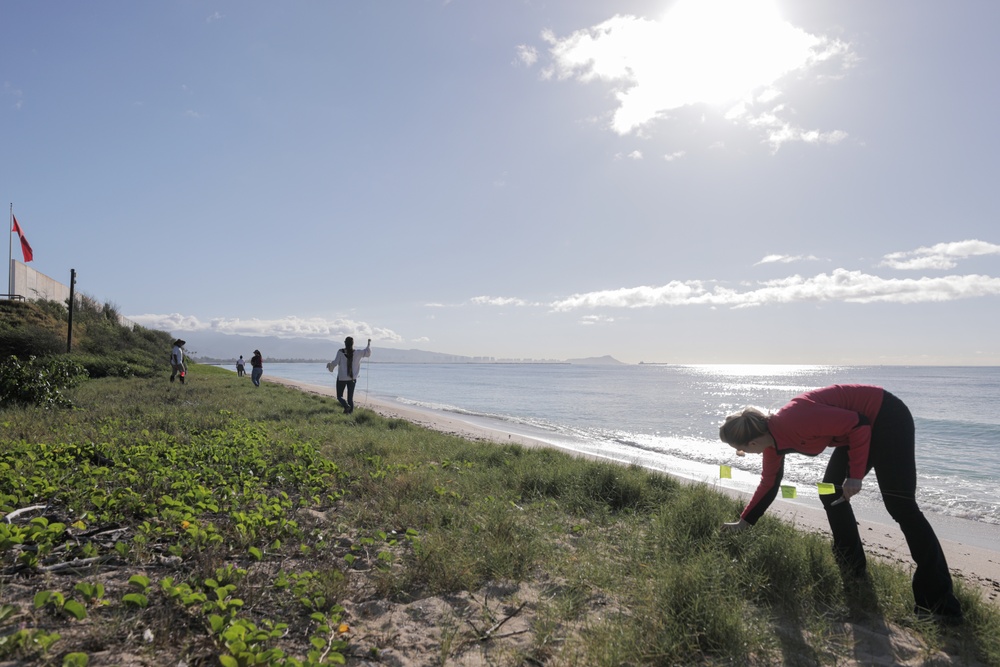 MCBH Environmental Division Prepares for Upcoming Soil Sampling at Pu'uloa Range Training Facility