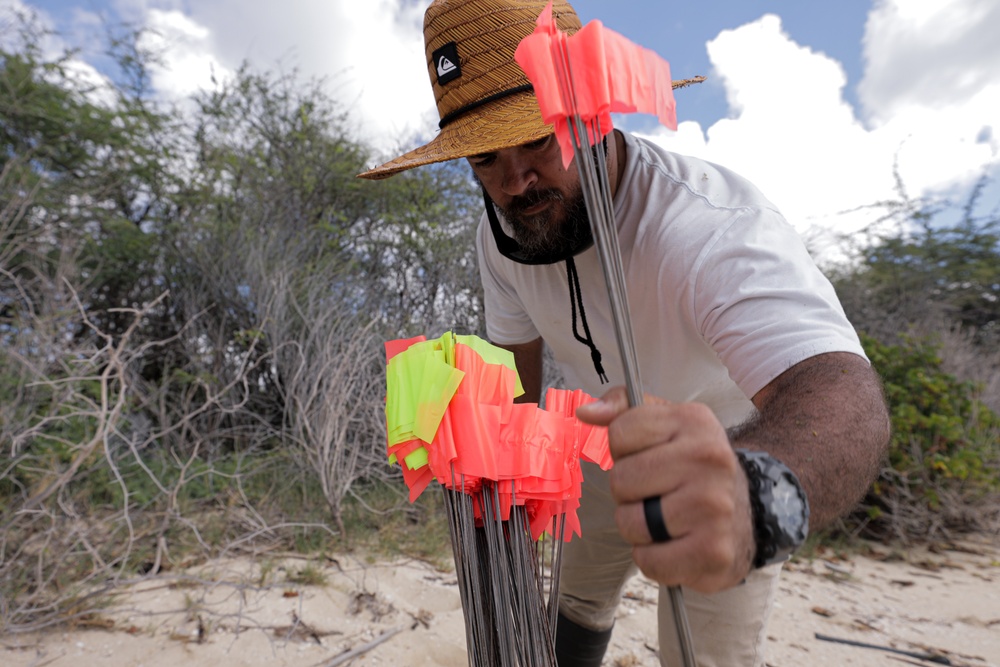 MCBH Environmental Division Prepares for Upcoming Soil Sampling at Pu'uloa Range Training Facility