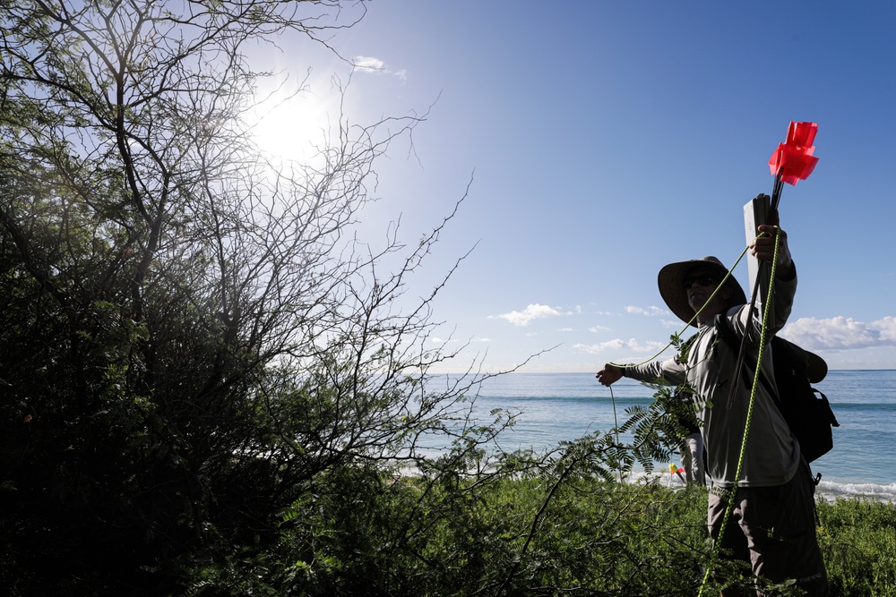 MCBH Environmental Division Prepares for Upcoming Soil Sampling at Pu'uloa Range Training Facility