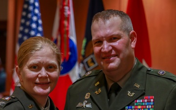 All Rise: Married Army JAG officers promoted together during joint ceremony
