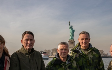 New York National Guard hosts Swedish delegation in New York City