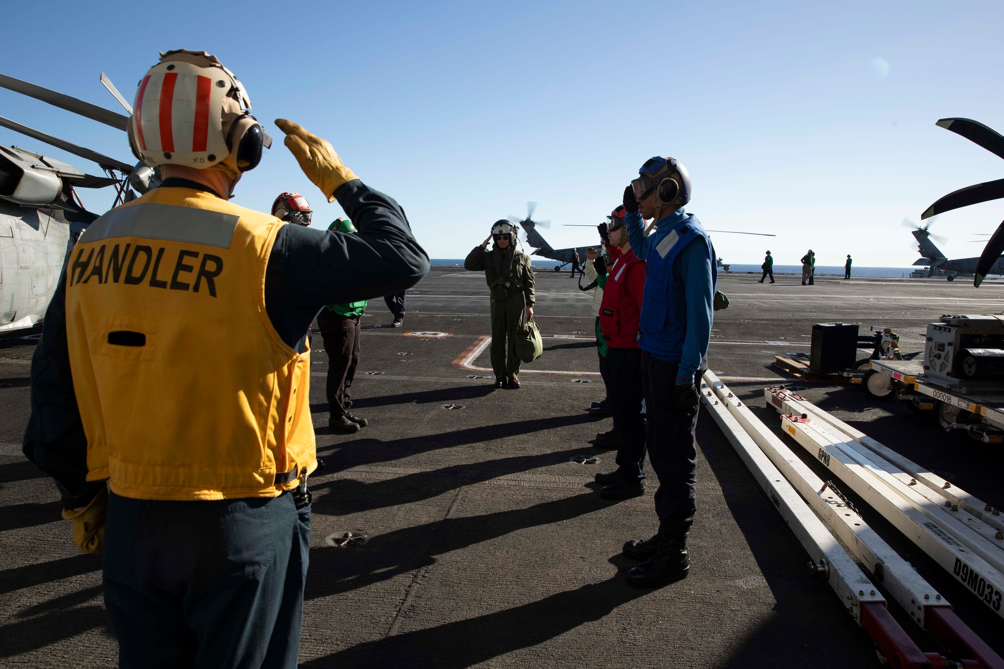 DVIDS Images Abraham Lincoln welcomes aboard Brig. Gen. Robert