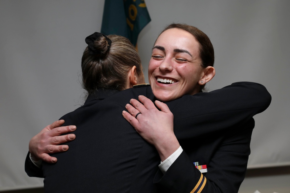 Staff Sgt. Fabiana Kirtley becomes the Alaska Army National Guard’s first Chemical Warrant Officer