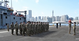 5th Transportation Company activates in Yokohama