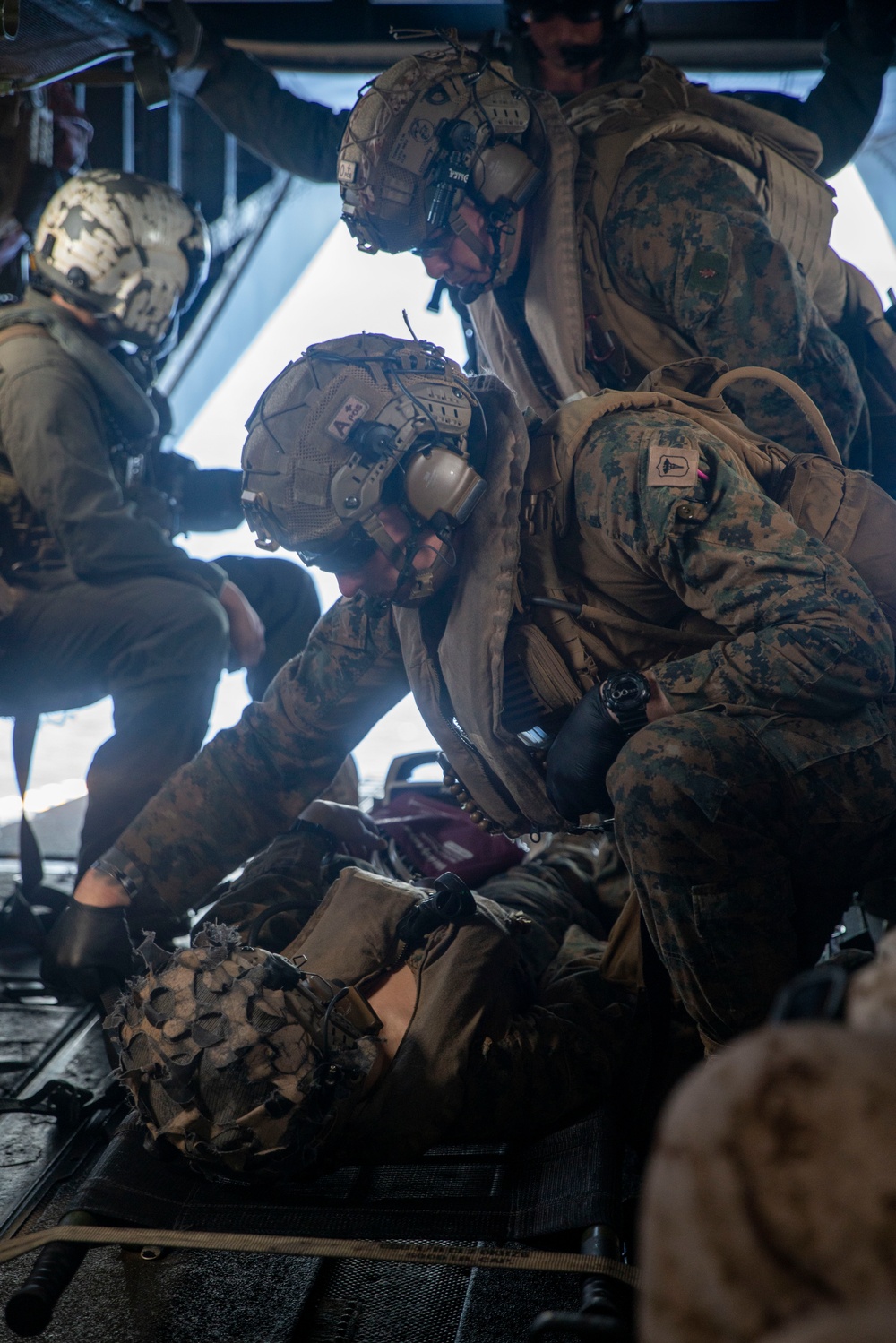 Recon Company, CLB-15 Exercise Casualty Care Under Fire