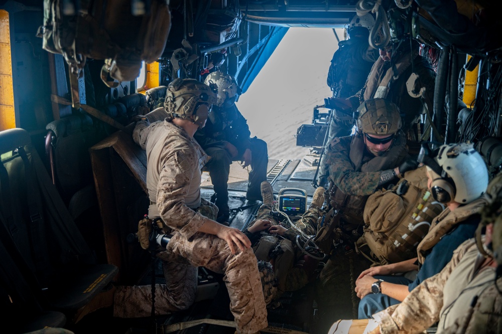 Recon Company, CLB-15 Exercise Casualty Care Under Fire