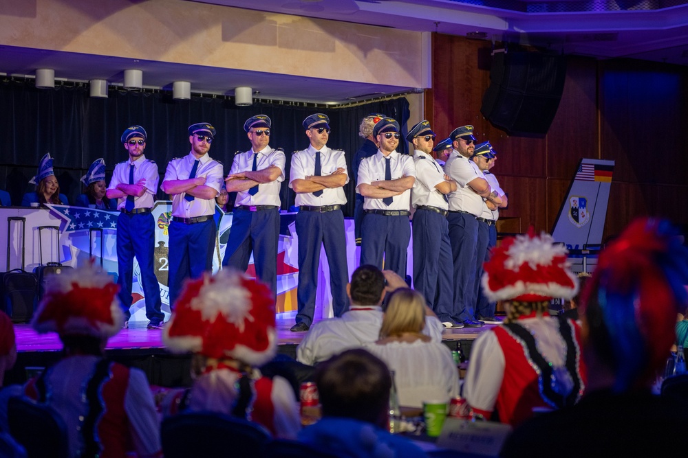 Spangdahlem AB hosts ninth annual Kappensitzung