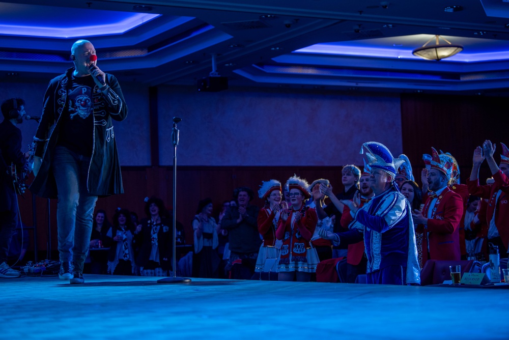 Spangdahlem AB hosts ninth annual Kappensitzung