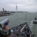 USS Gunston Hall (LSD 44) Departs Portsmouth, United Kingdom